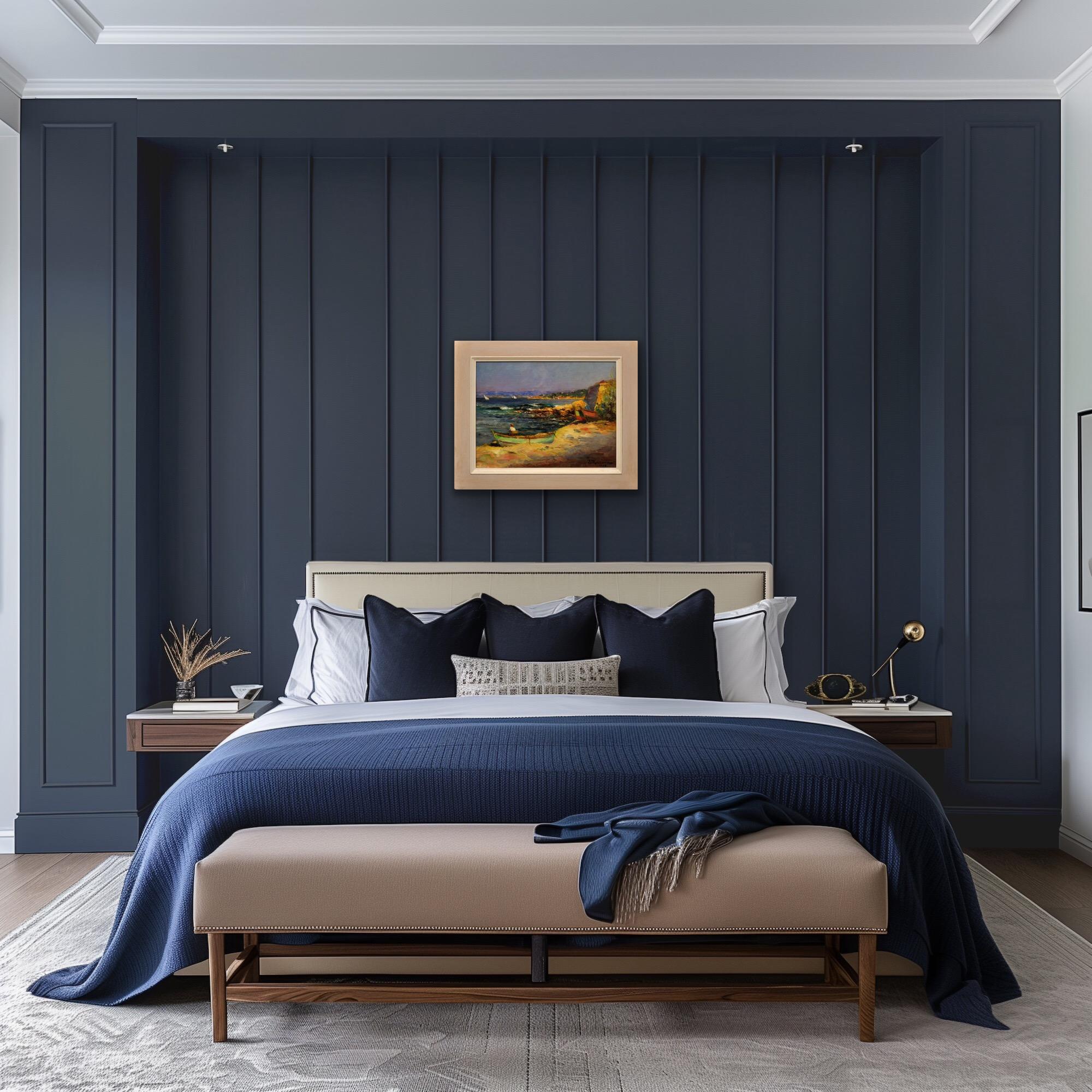 Ölgemälde eines Marseillaiser Künstlers, das das fabelhafte Licht der Provence einfängt im Angebot 9