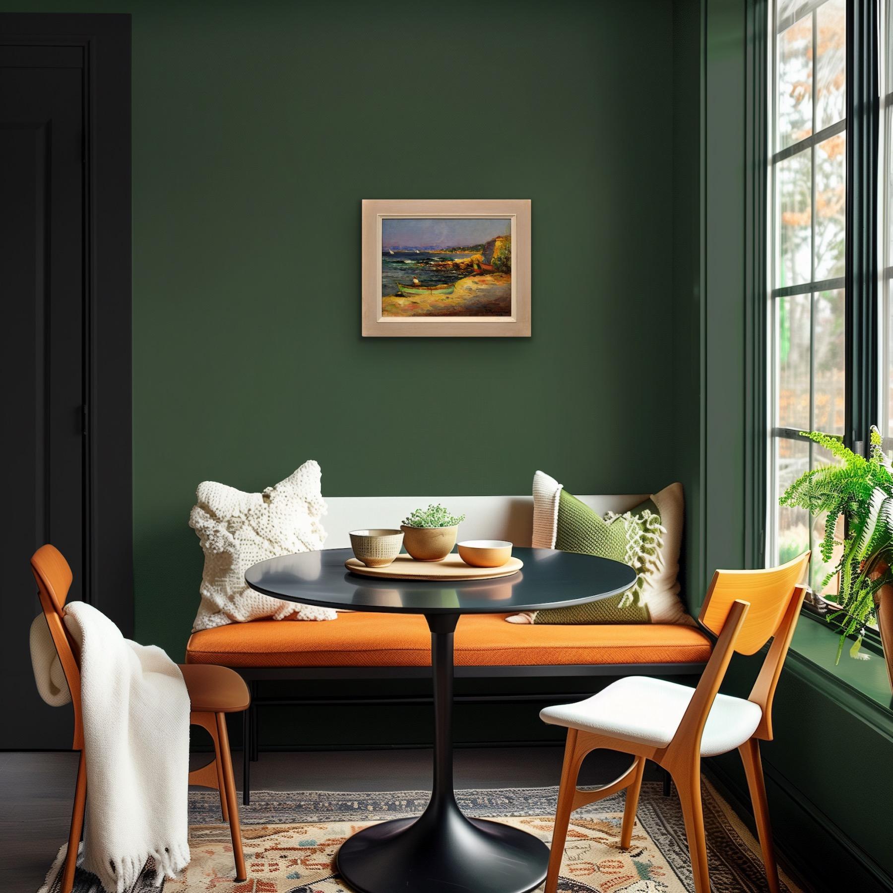 Ölgemälde eines Marseillaiser Künstlers, das das fabelhafte Licht der Provence einfängt im Angebot 14