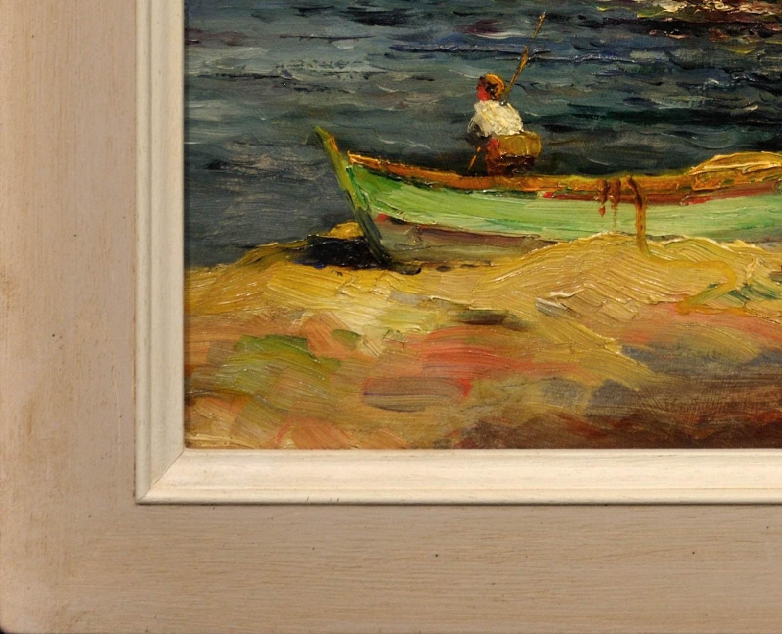 Ölgemälde eines Marseillaiser Künstlers, das das fabelhafte Licht der Provence einfängt im Angebot 15