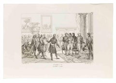 Consulat à vie - Acquaforte di Jean-Baptiste Réville - Inizio XIX secolo
