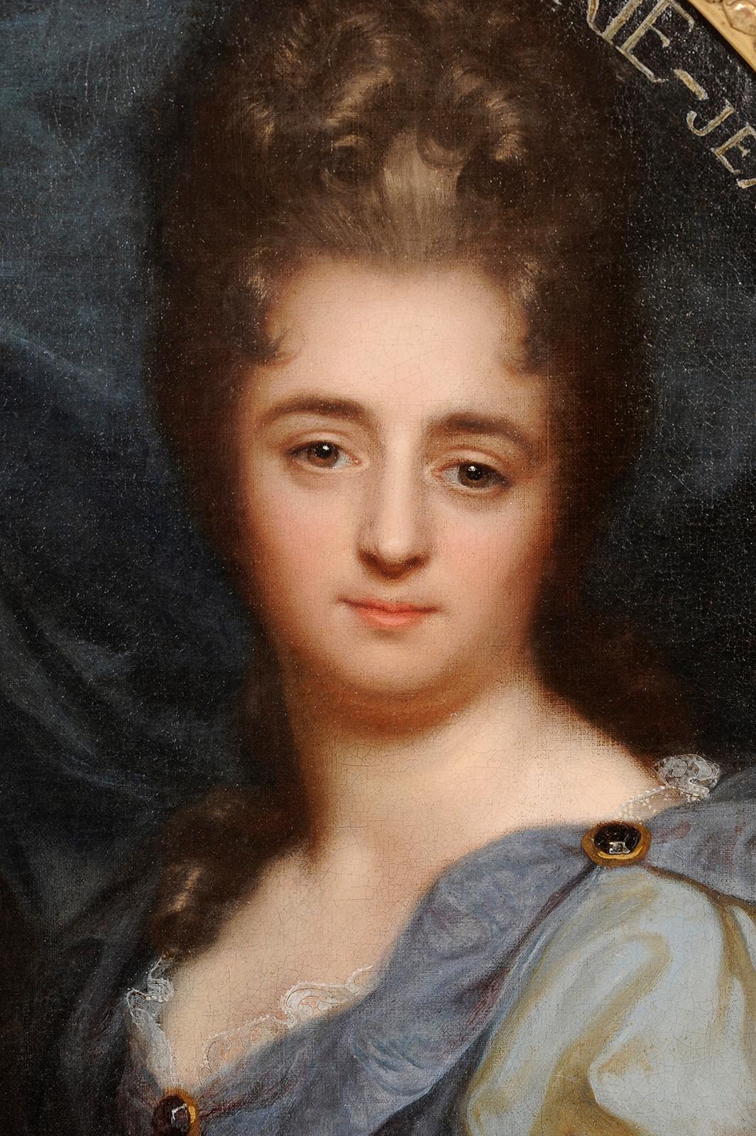 Ritratto di coppia - Painting di Jean-Baptiste Santerre