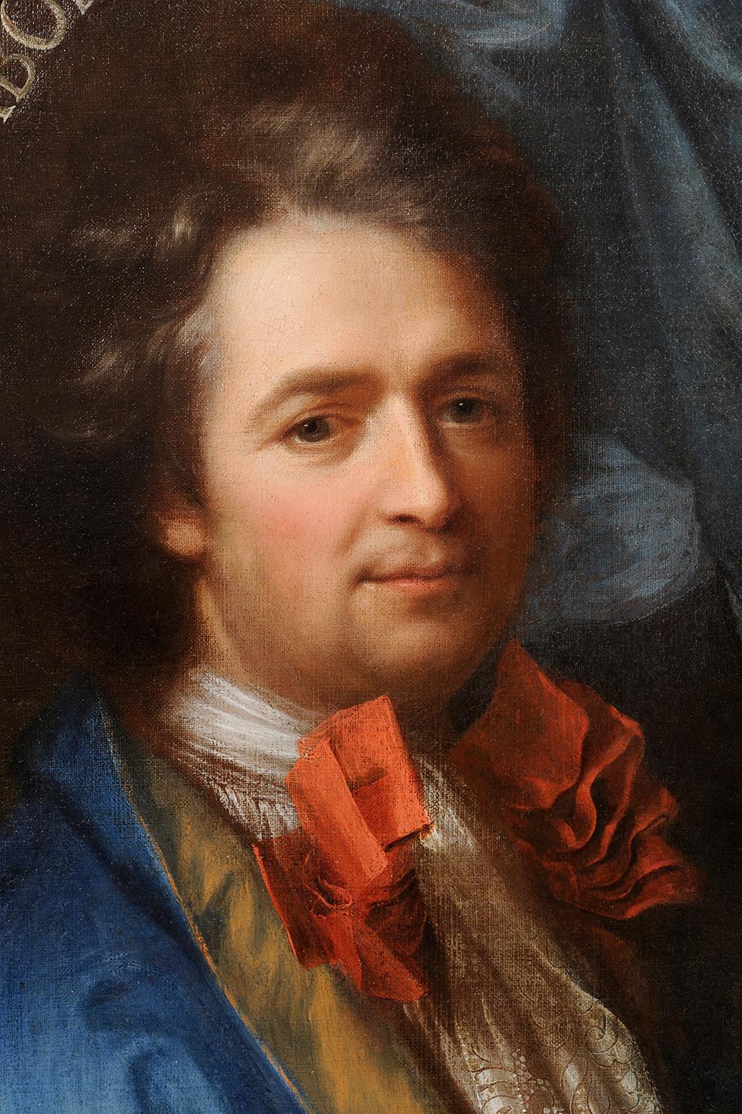 Ritratto di coppia - Painting Scuola francese di Jean-Baptiste Santerre