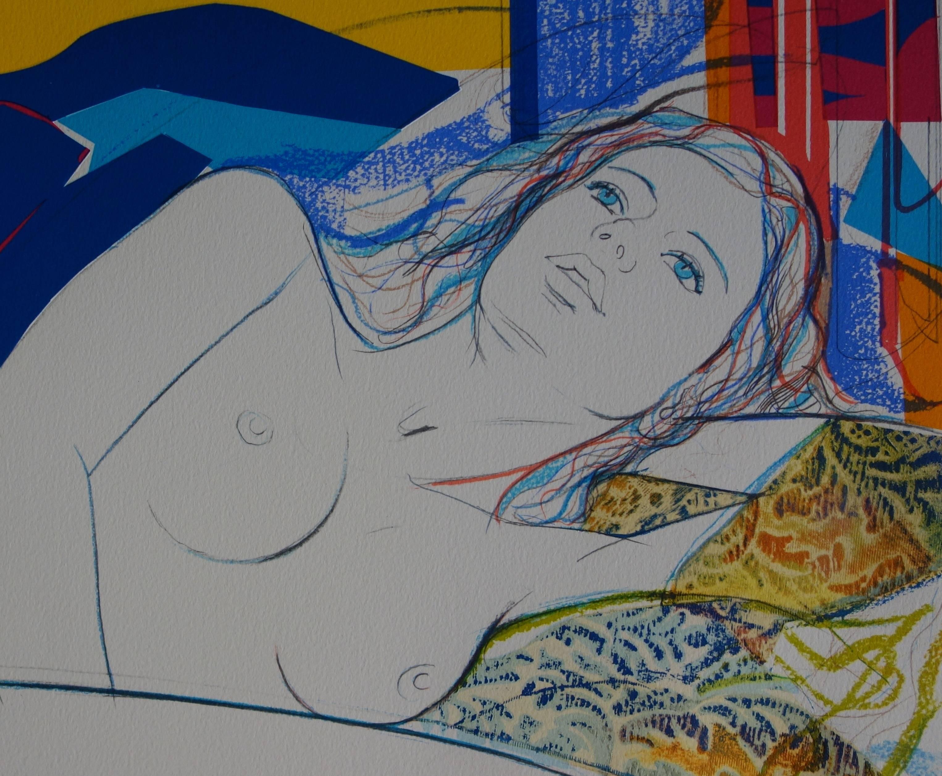Jean-Baptiste VALADIE
Blaue Augen

Original-Lithographie
Handsigniert mit Bleistift
Limitiert /199 Exemplare
Auf Pergament 76 x 56 cm (ca. 30 x 22 Zoll)

Ausgezeichneter Zustand