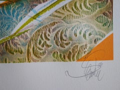 Blue Eyes - Original handsigned lithograph