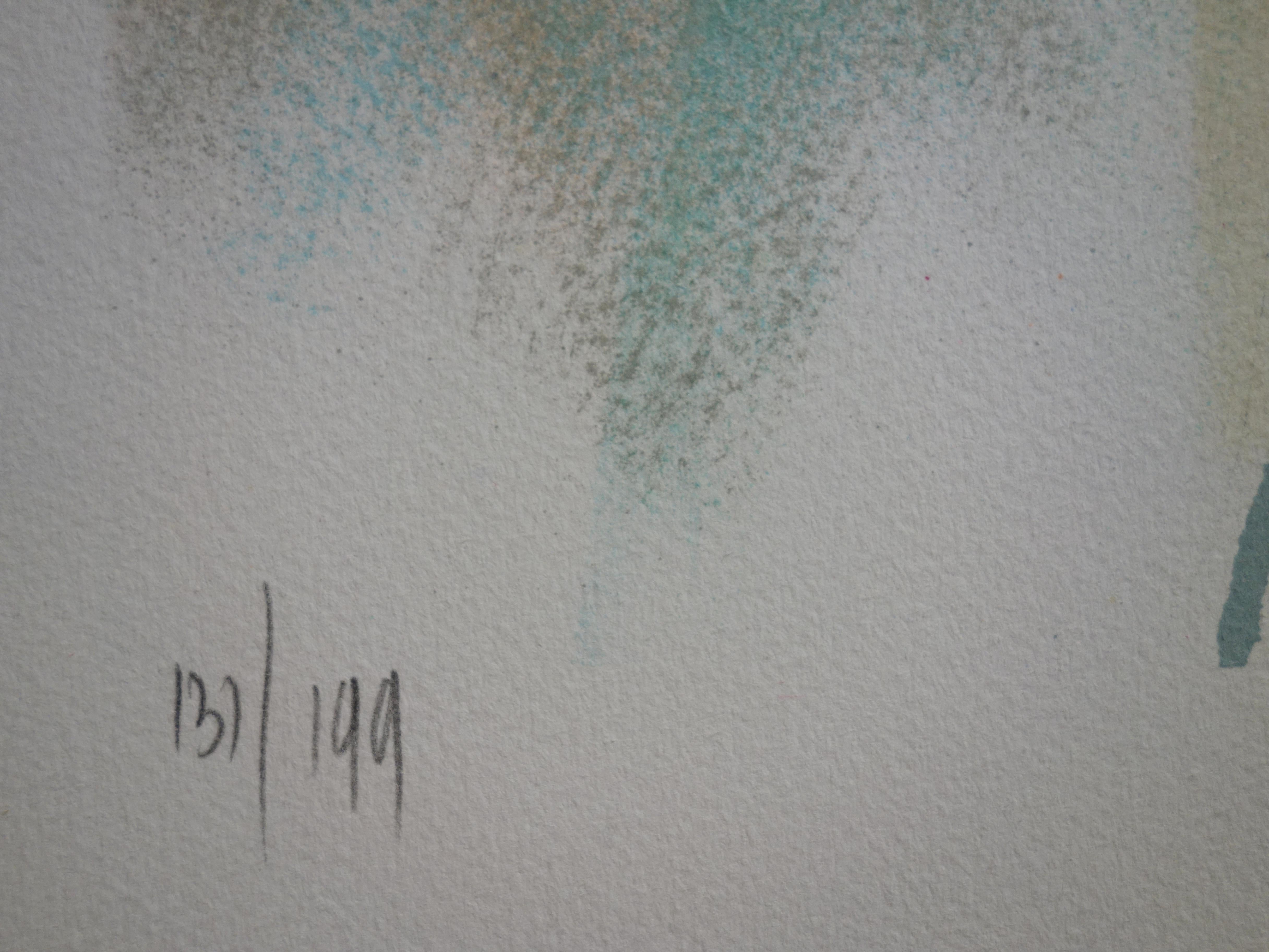 Modern Marilyn - Original handsigned lithograph For Sale 1