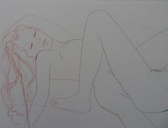 Sensual Rest – Original handsignierte Radierung