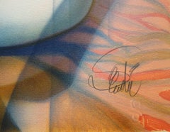 Tesoro : Arlequín - Litografía original firmada a mano