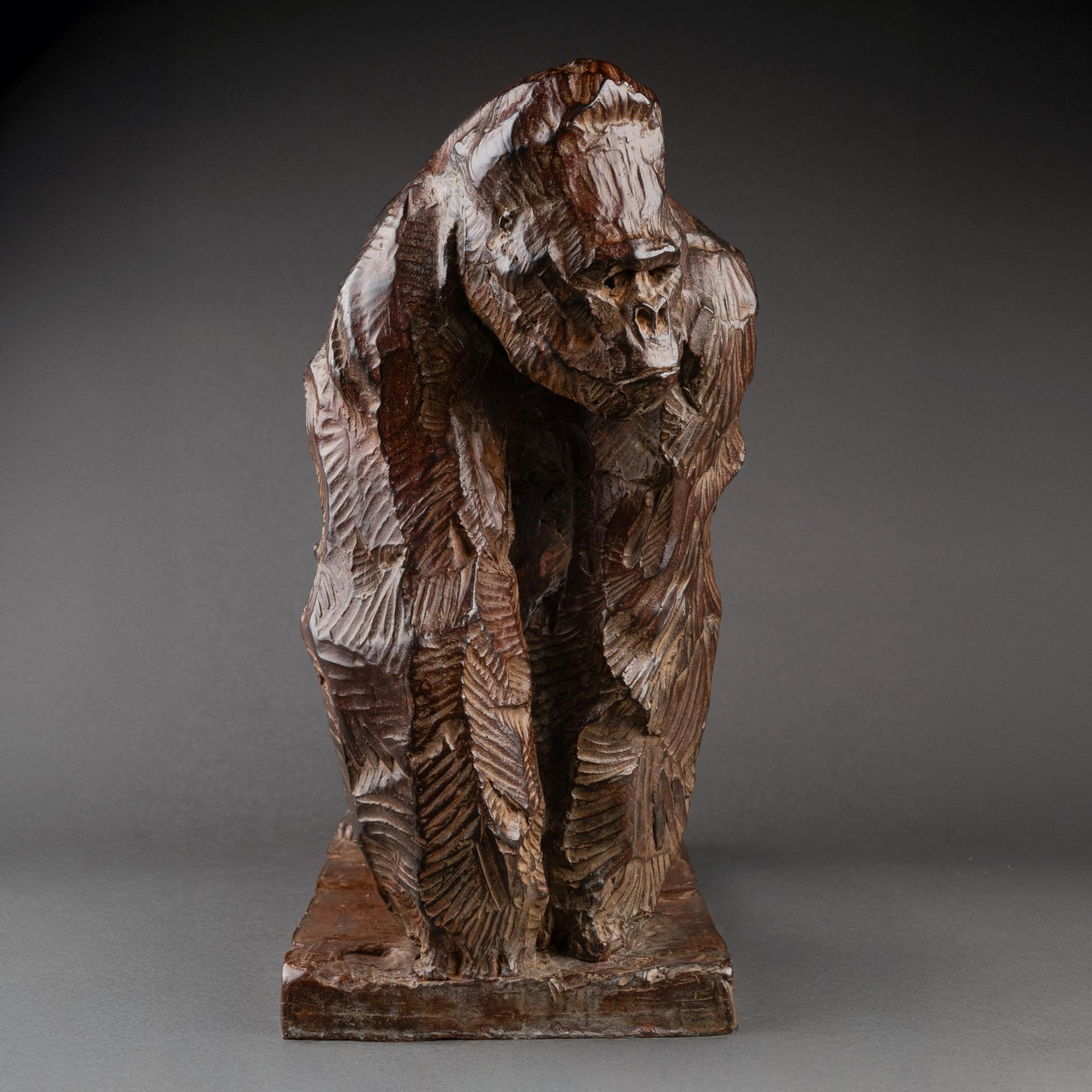 Bronzo Jean-Baptiste VENDAMME : Silverback 