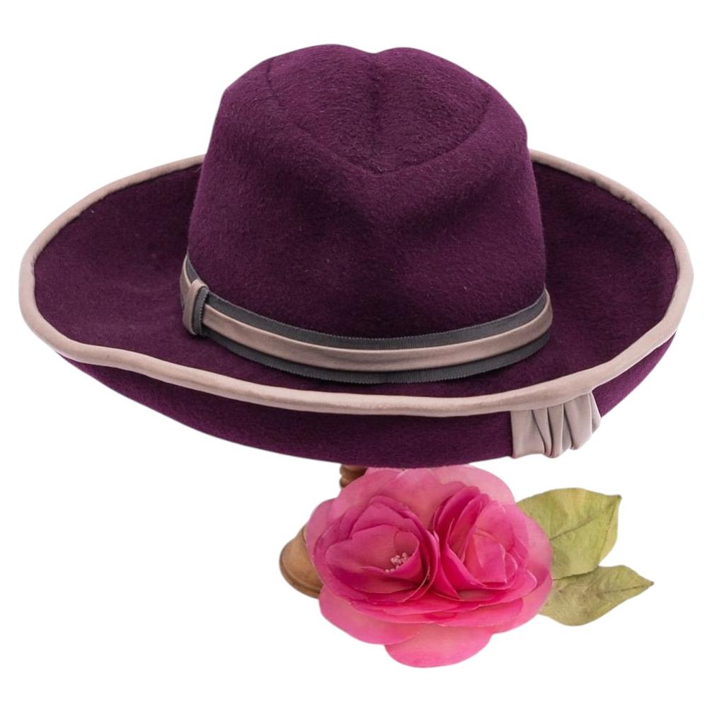 Sombrero de fieltro de Jean Barthet en venta