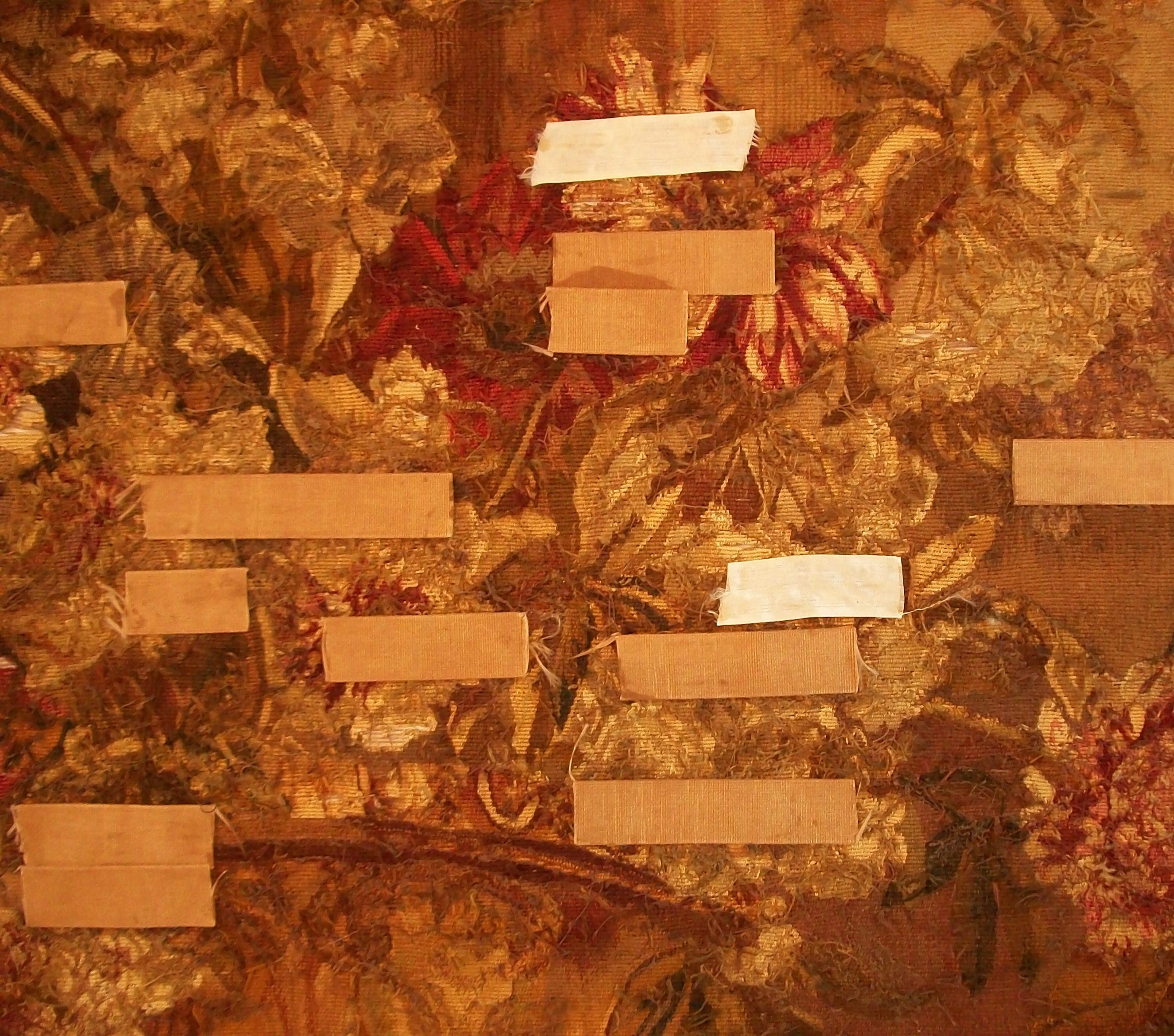 JEAN-BATISTE MONNOYER (Después) - Tapiz de Beauvais de lana y seda - Francia - C. 1848 en venta 2