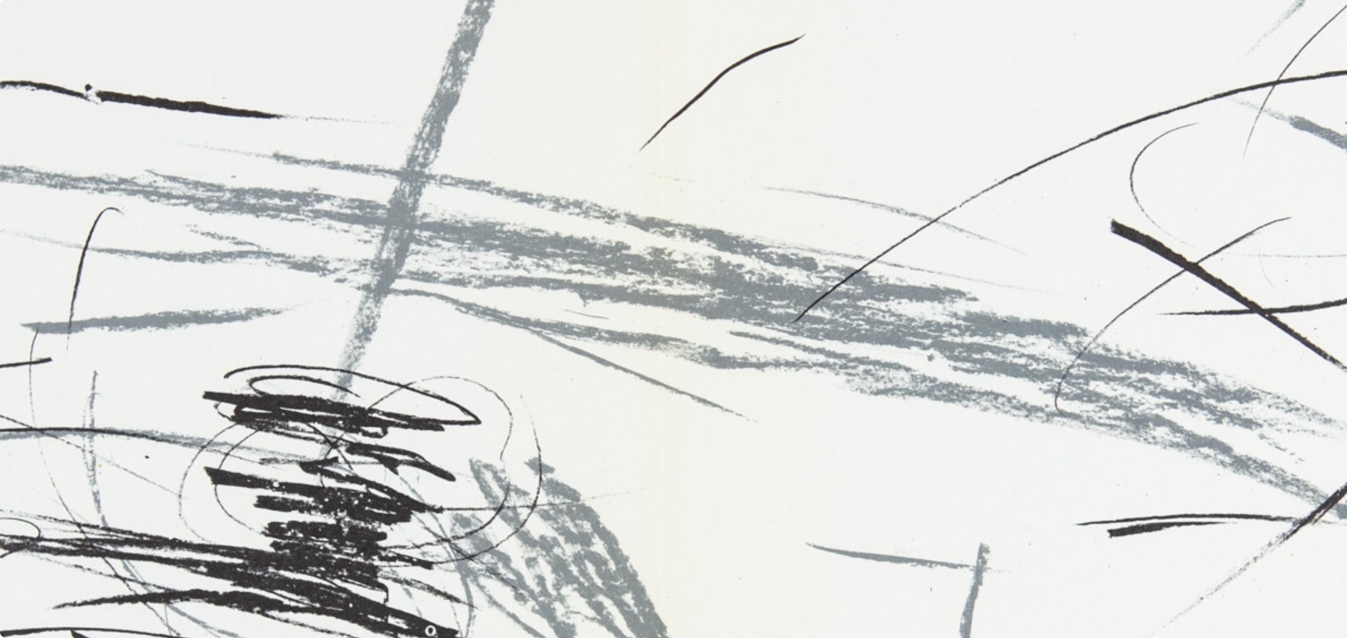 Lithographie sur papier vélin. Inscription : Non signé et non numéroté, tel que publié. Bon état, avec pli central, tel qu'il a été publié. Notes : Extrait de Derrière le miroir, N° 197, 1972. Publié par Aimé Maeght, Éditeur, Paris ; imprimé par les
