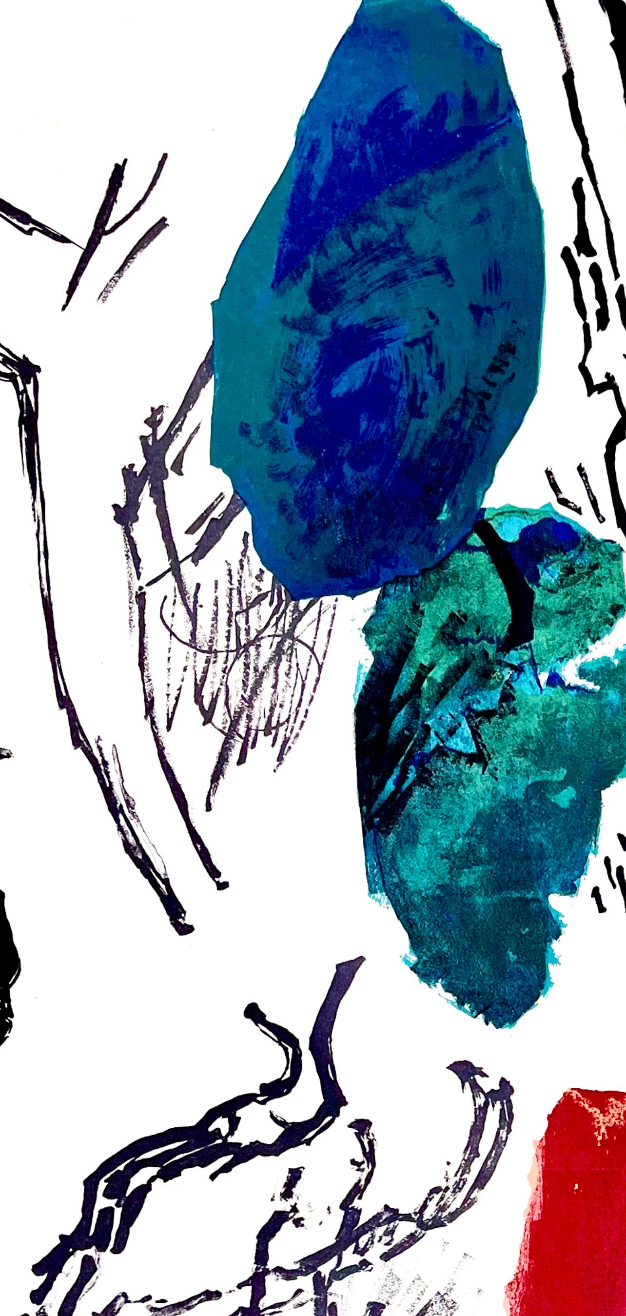Bazaine, Composition, Derrière le miroir (after) For Sale 1