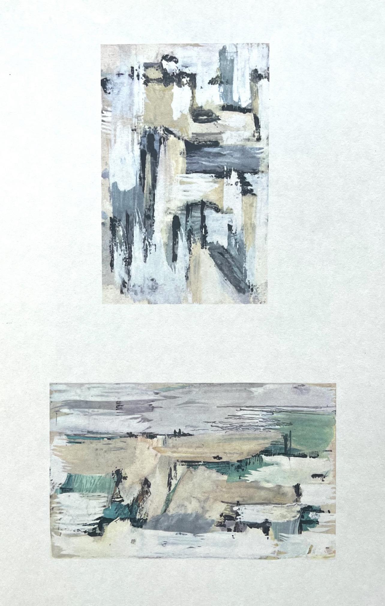 Jean Bazaine Still-Life Print - Bazaine, Composition, Derrière le miroir (after)