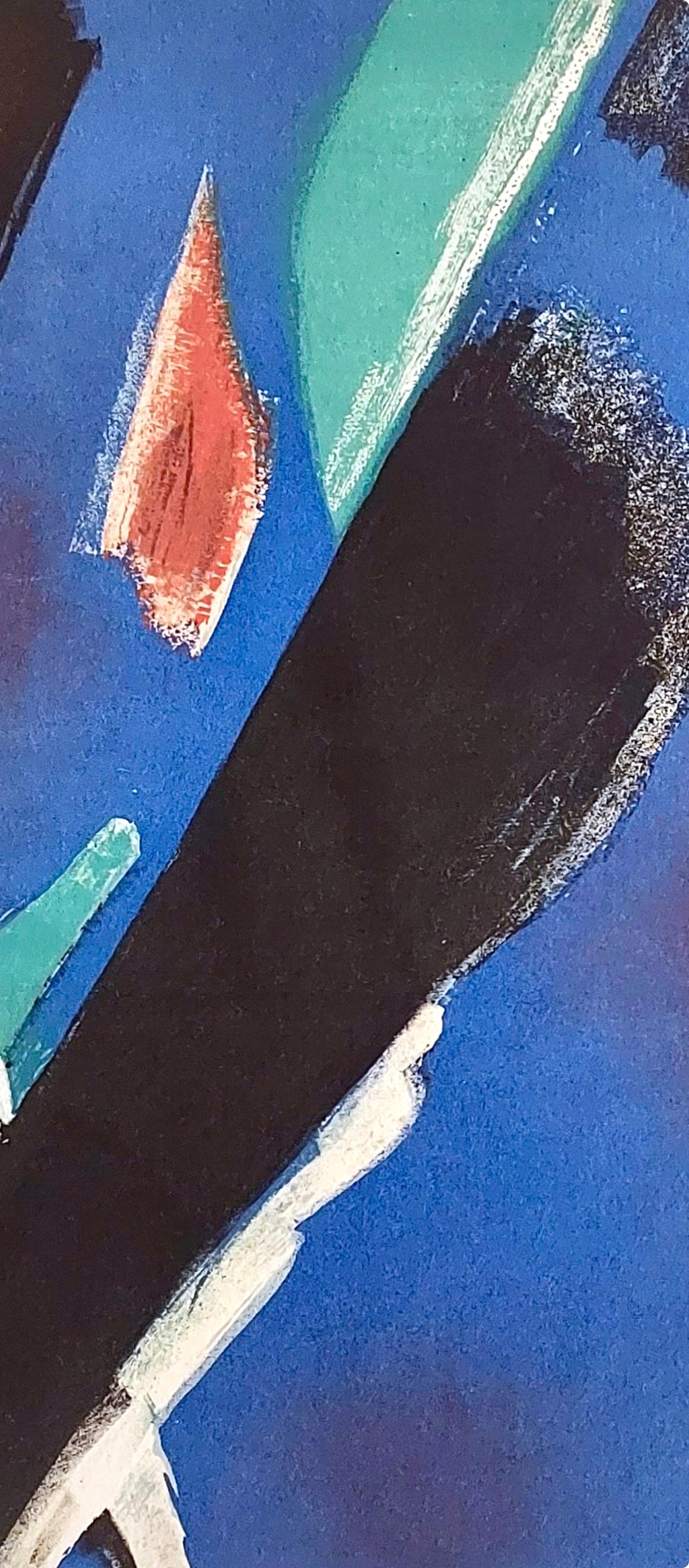 Composición, Derrière le miroir - Print de Jean Bazaine