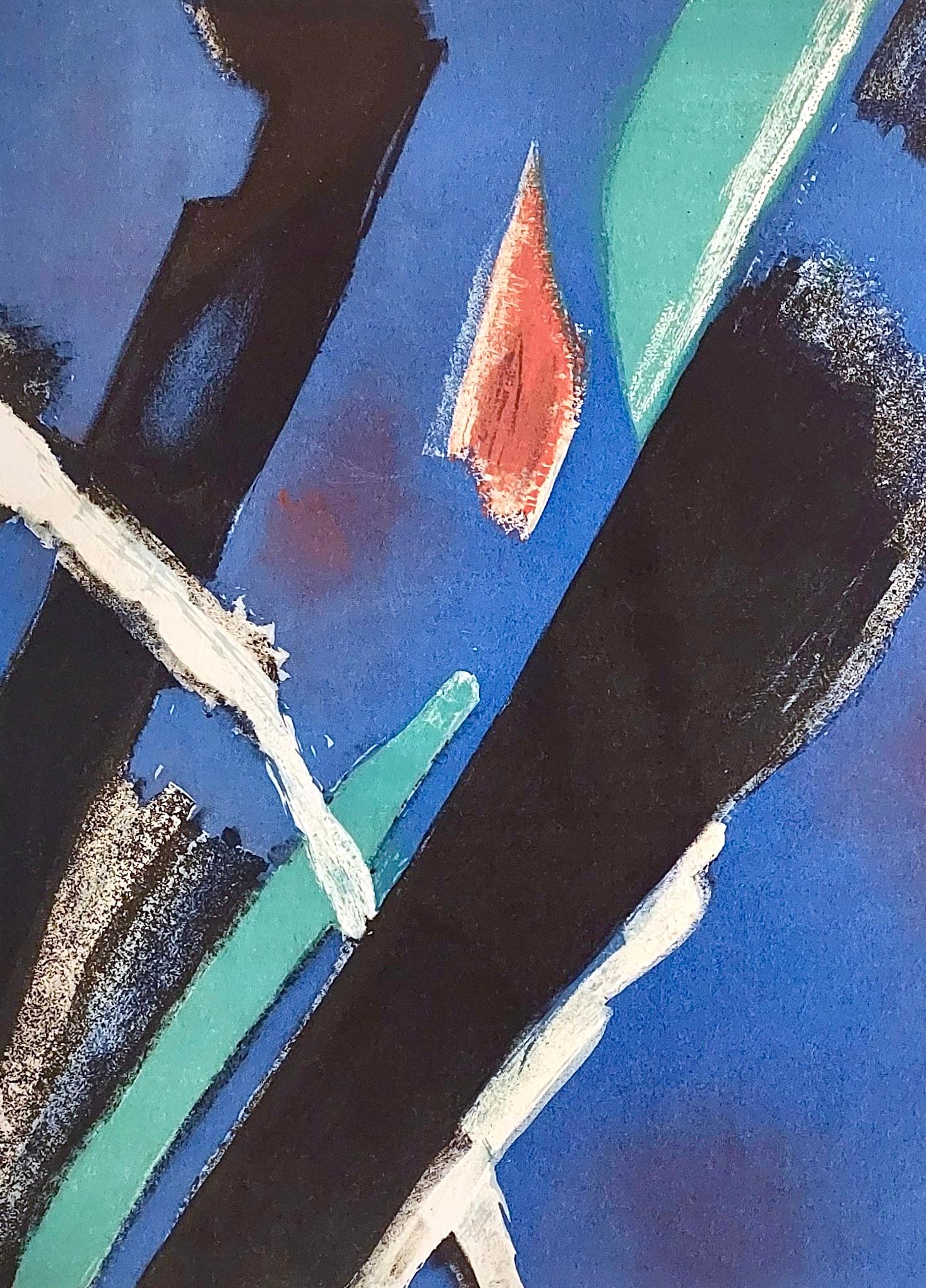Landscape Print de Jean Bazaine - Composición, Derrière le miroir