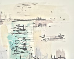 Jean Bazaine, Landscape, from XXe Siecle, 1958