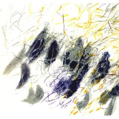 Jean Rene Bazaine « Composition » 1960- Lithographie