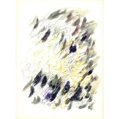 Jean Rene Bazaine 'Composition' 1960- Lithograph