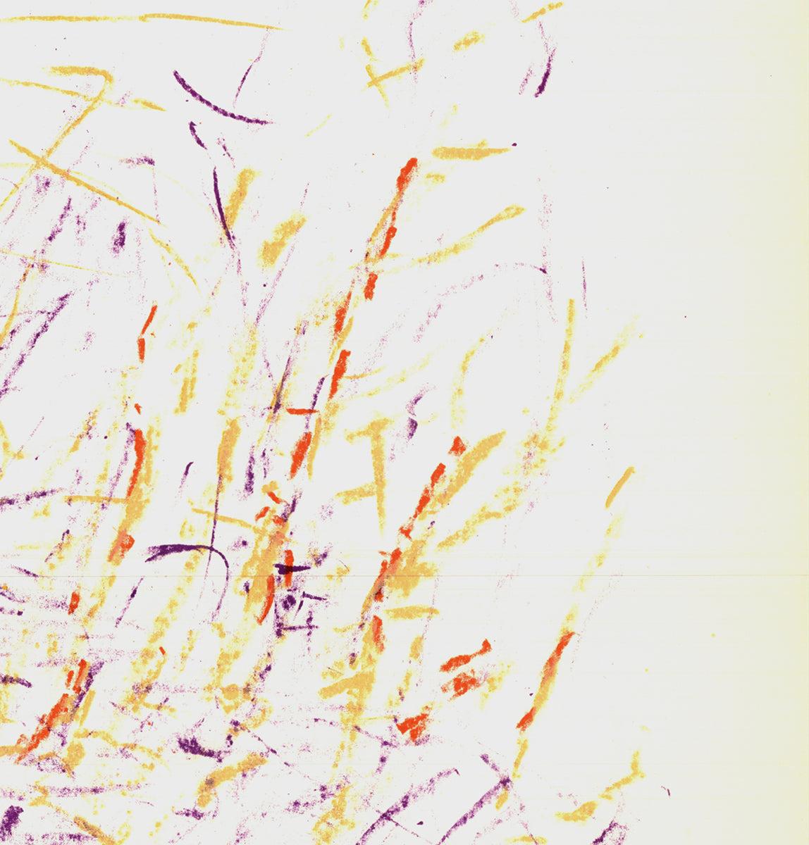 Jean Rene Bazaine 'Composition II' 1968- Lithograph Vintage For Sale 1