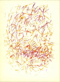 Jean Rene Bazaine „Composition III“, Lithographie „Composition III“, Vintage, 1968