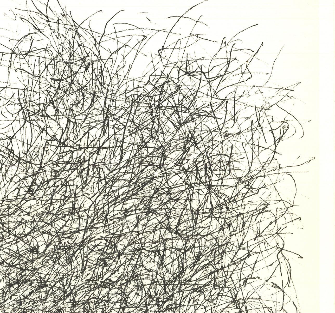 Jean Rene Bazaine 'Composition IV' 1968- Lithograph Vintage For Sale 1