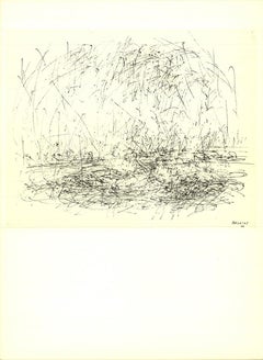 Jean Rene Bazaine 'Composition IX' 1968- Lithograph