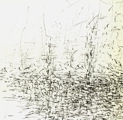 Jean Rene Bazaine 'Composition V' 1968- Lithograph Vintage