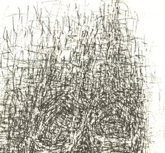 Jean Rene Bazaine 'Composition VII' 1968- Lithograph Vintage