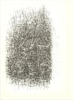 Jean Rene Bazaine „Composition VII“ 1968 – Lithographie, Vintage