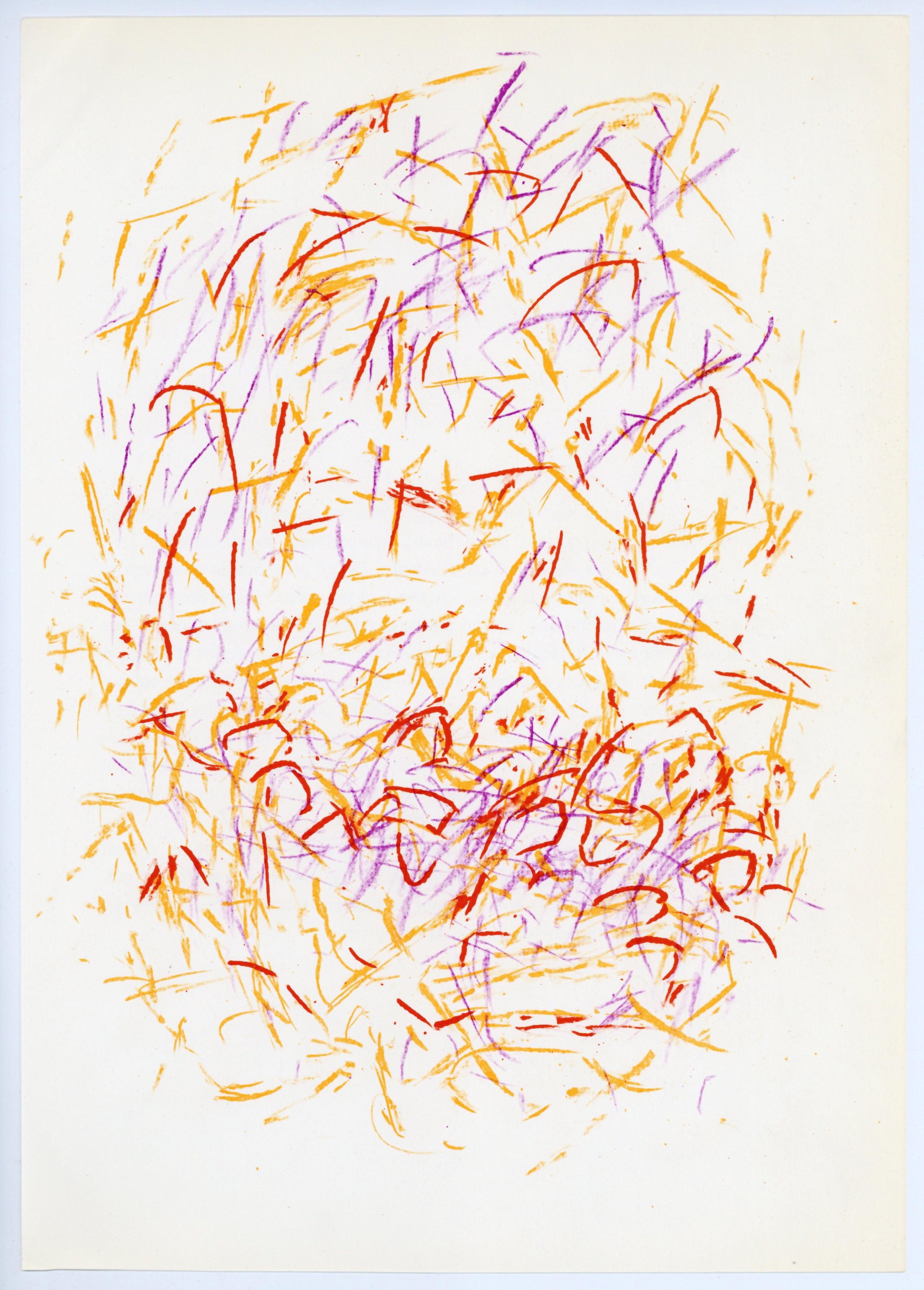 litografia originale - Print di Jean Bazaine