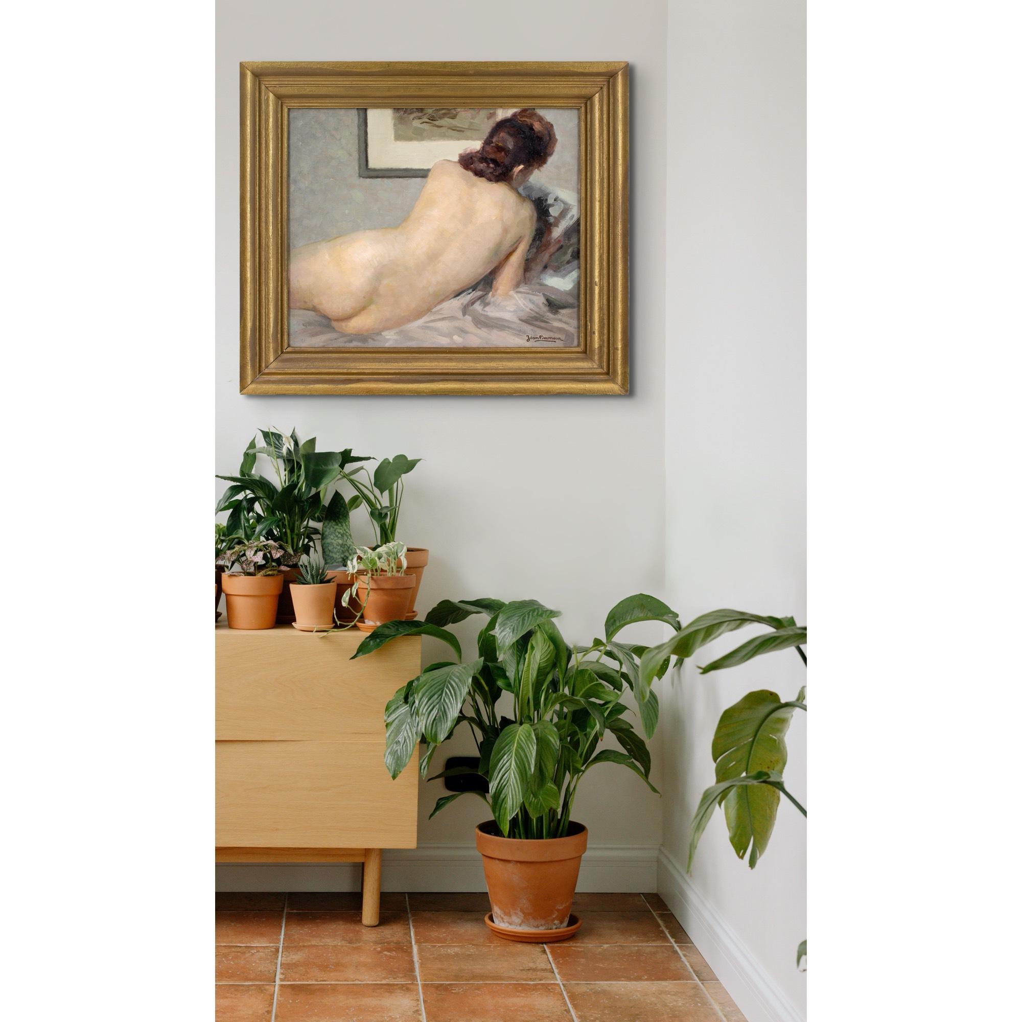 Jean Becmeur, Nude, Oil Painting  3