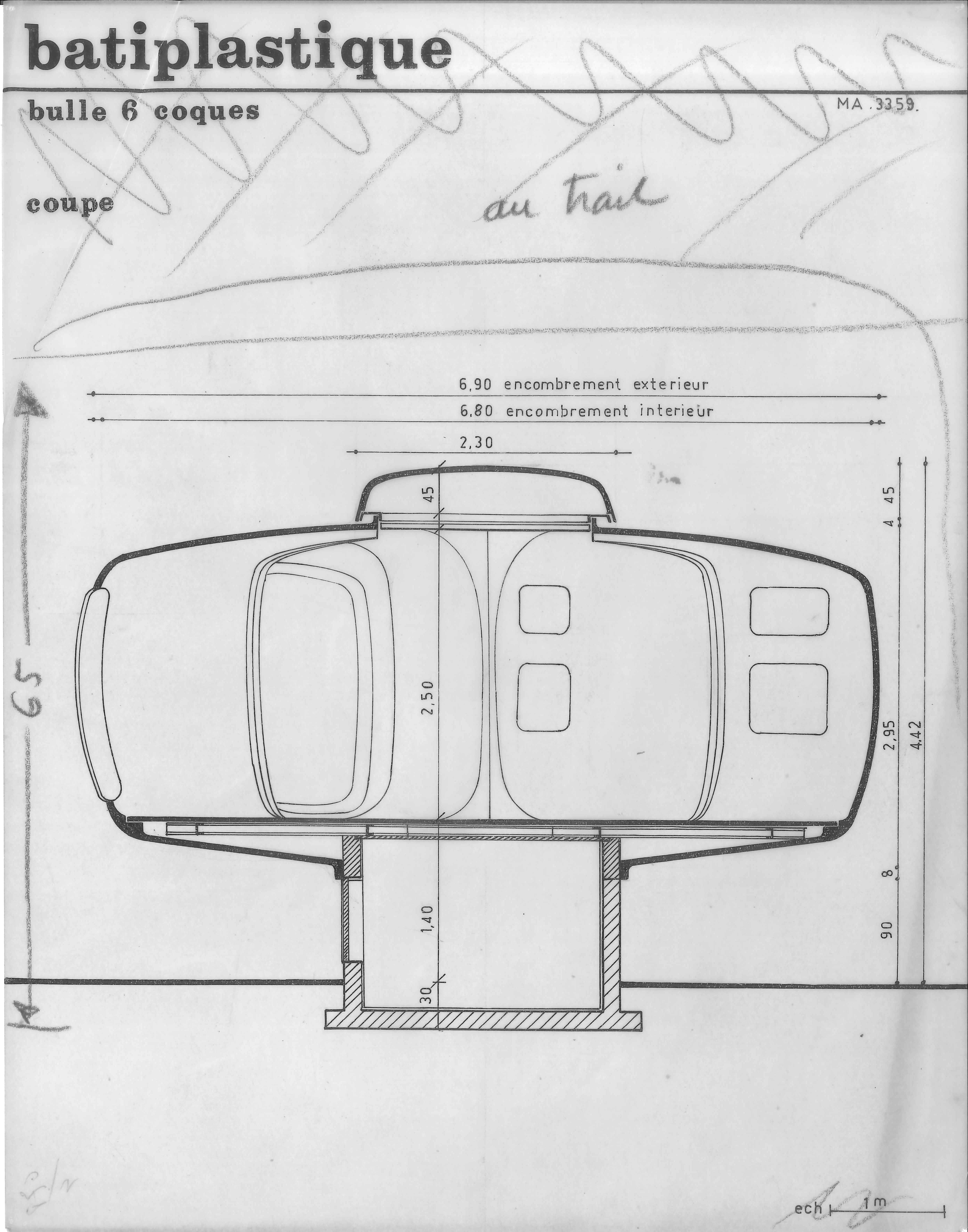 Jean Maneval Bubble House, circa 1968, France 4