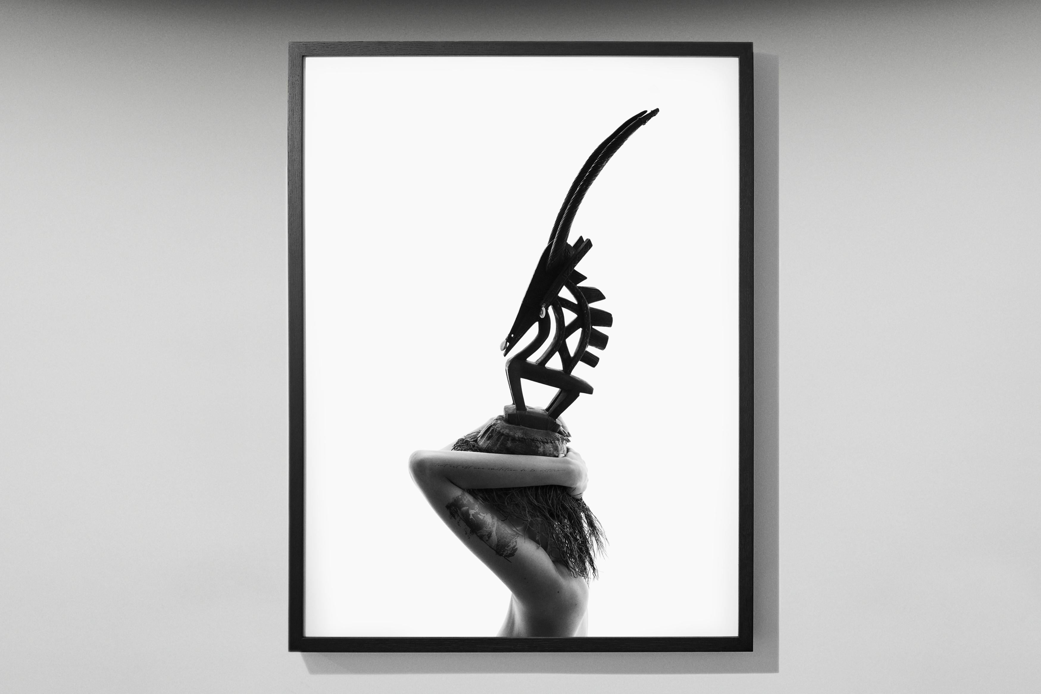 Ciwara Ciwara - Nude Photograph Negro de Jean-Bernard Thiele