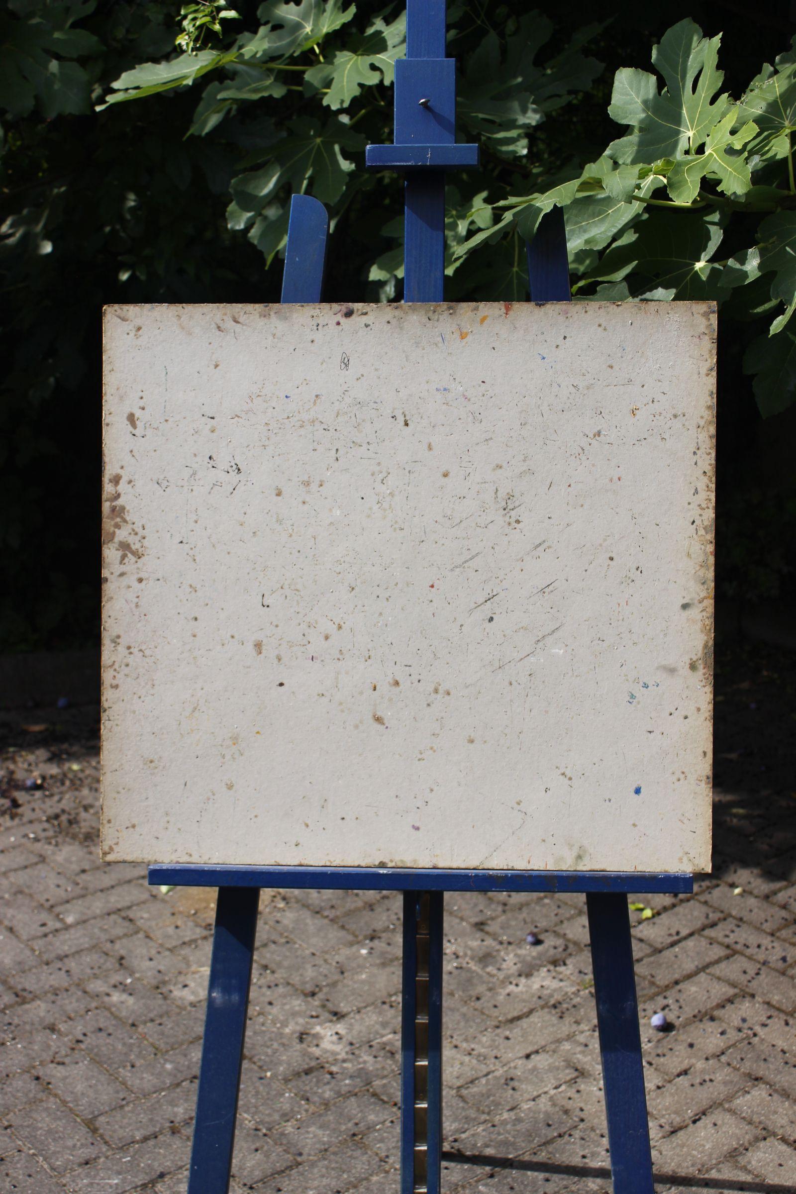 Jean Besnard (1922-2007) Abstraktes Gemälde Öl auf Tafel, Frankreich 1981 im Angebot 1