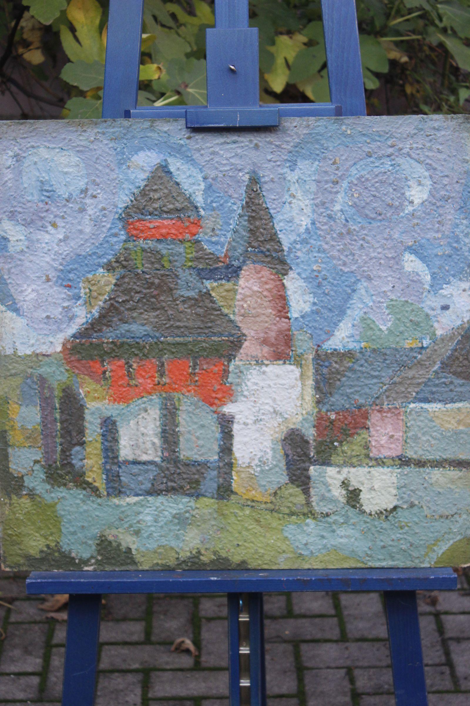 Huile sur panneau souple par Jean Besnard, 1984. Signée, bon état

Dimensions 61,5 x 67 cm

Epaisseur du panneau 3 mm