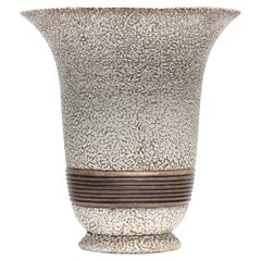 Jean Besnard, Ceramic Table Lamp, France, 1930s