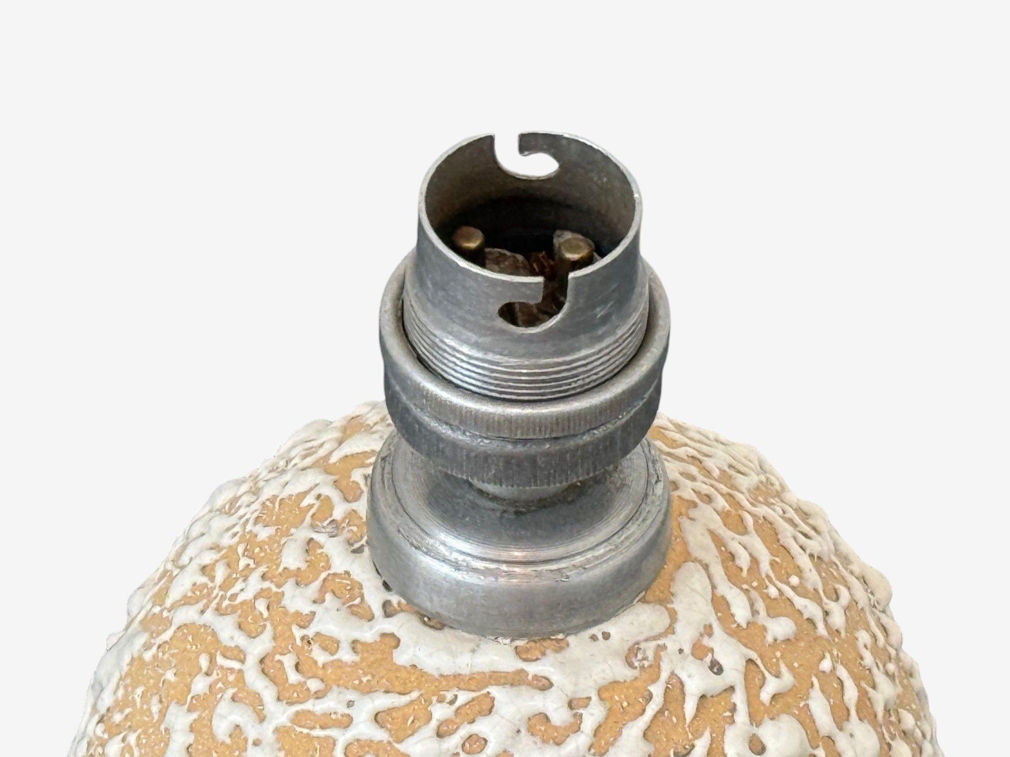 Mid-20th Century Jean Besnard, French Art Deco, Ceramic, Table Lamp, France, 1960s For Sale