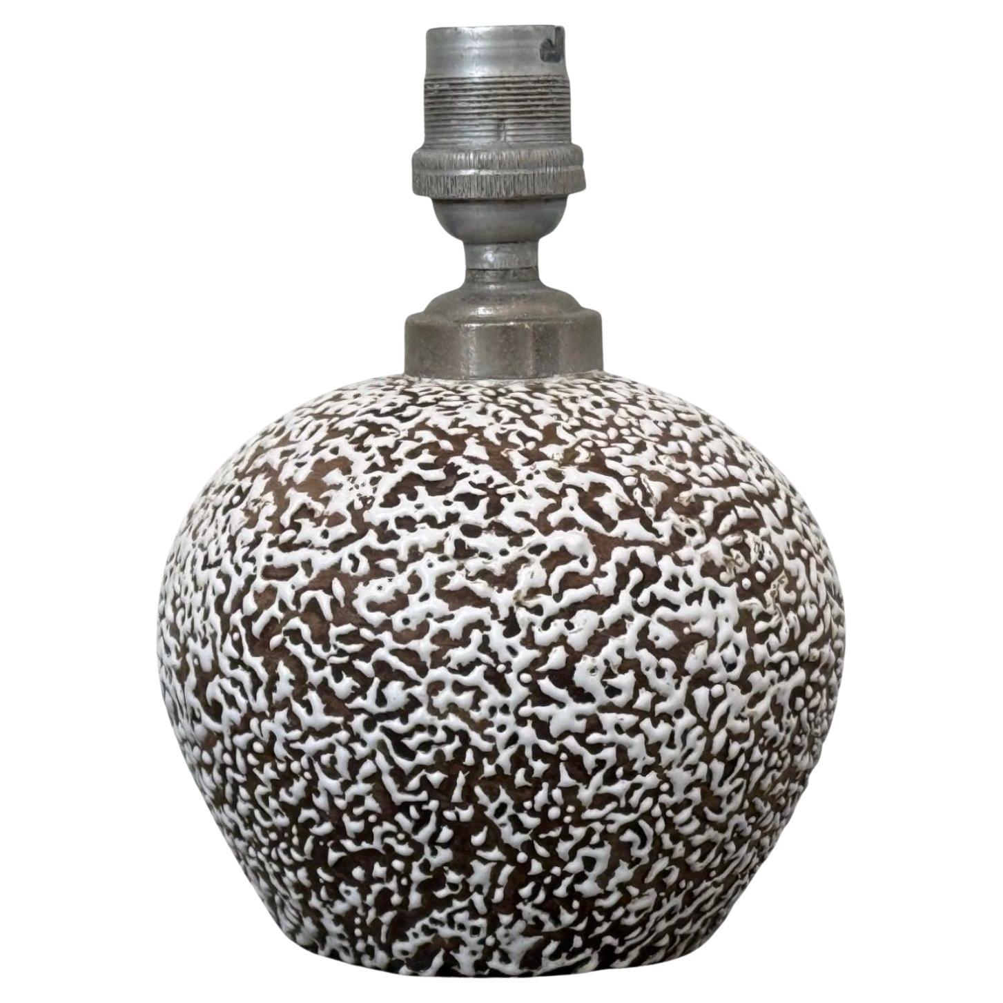 Jean Besnard, Art déco français, céramique, lampe de table, France, années 1960 en vente