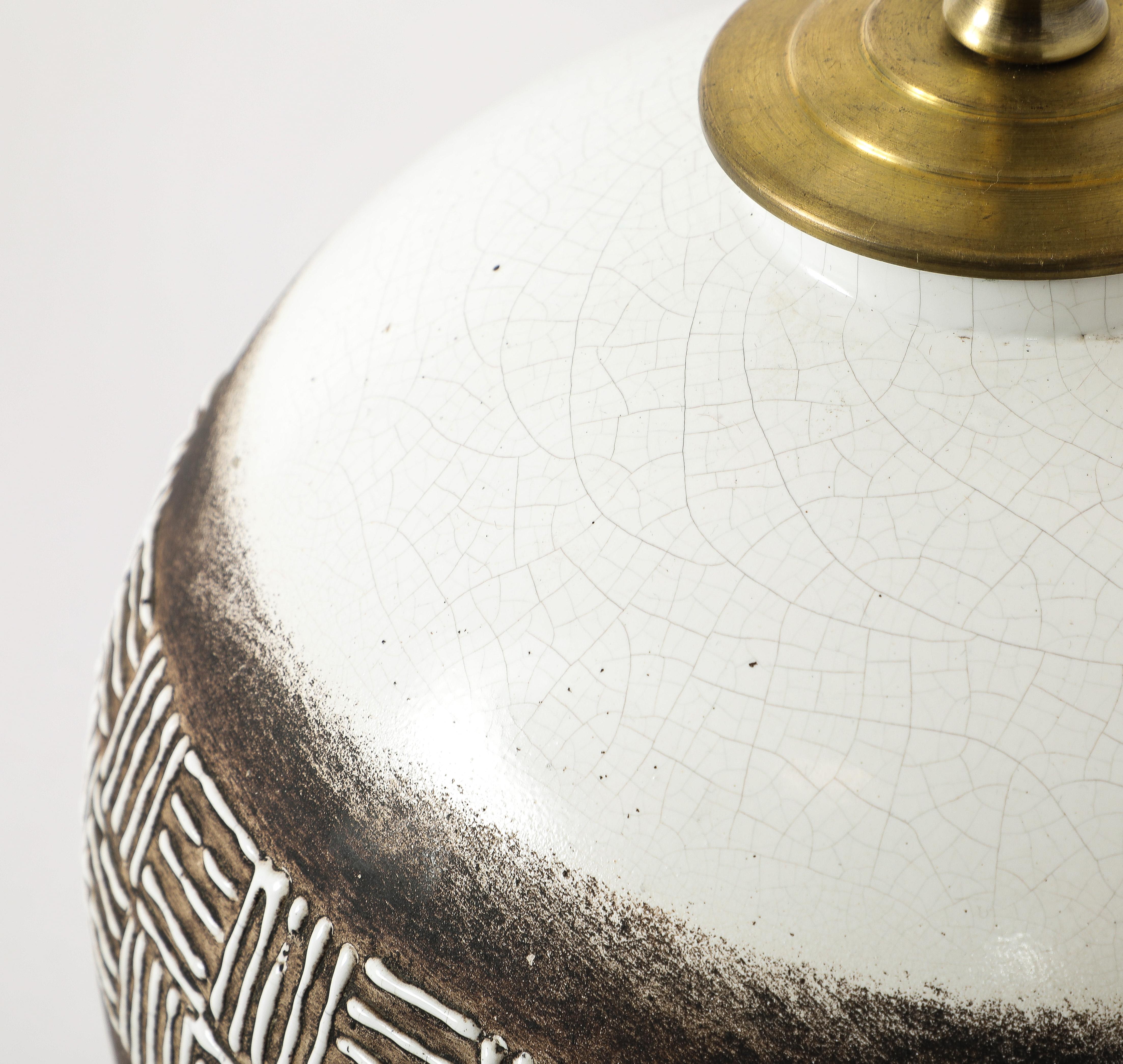 Jean Besnard Table Lamp, France 1950's For Sale 3