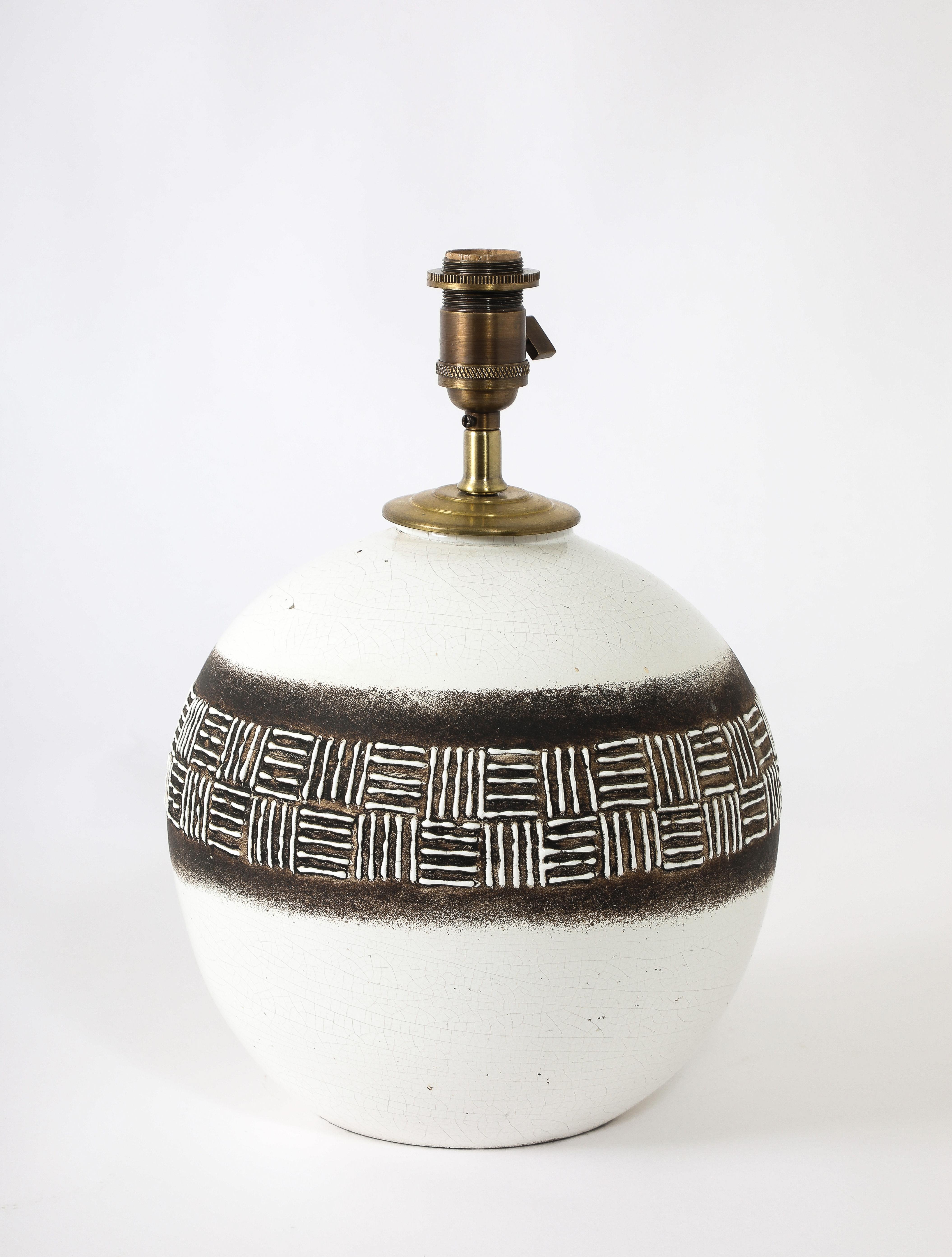 Jean Besnard Table Lamp, France 1950's For Sale 5