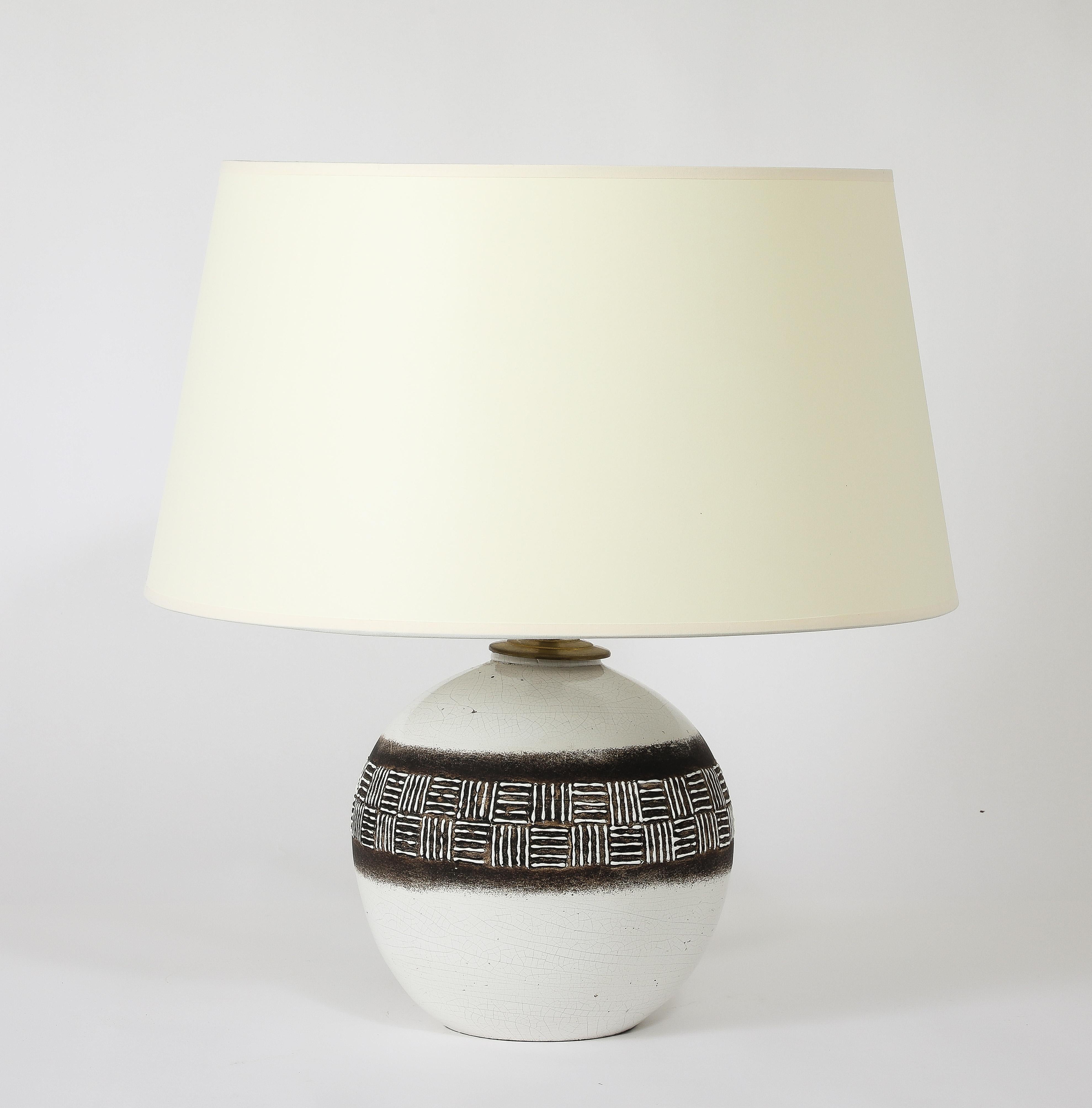 French Jean Besnard Table Lamp, France 1950's For Sale