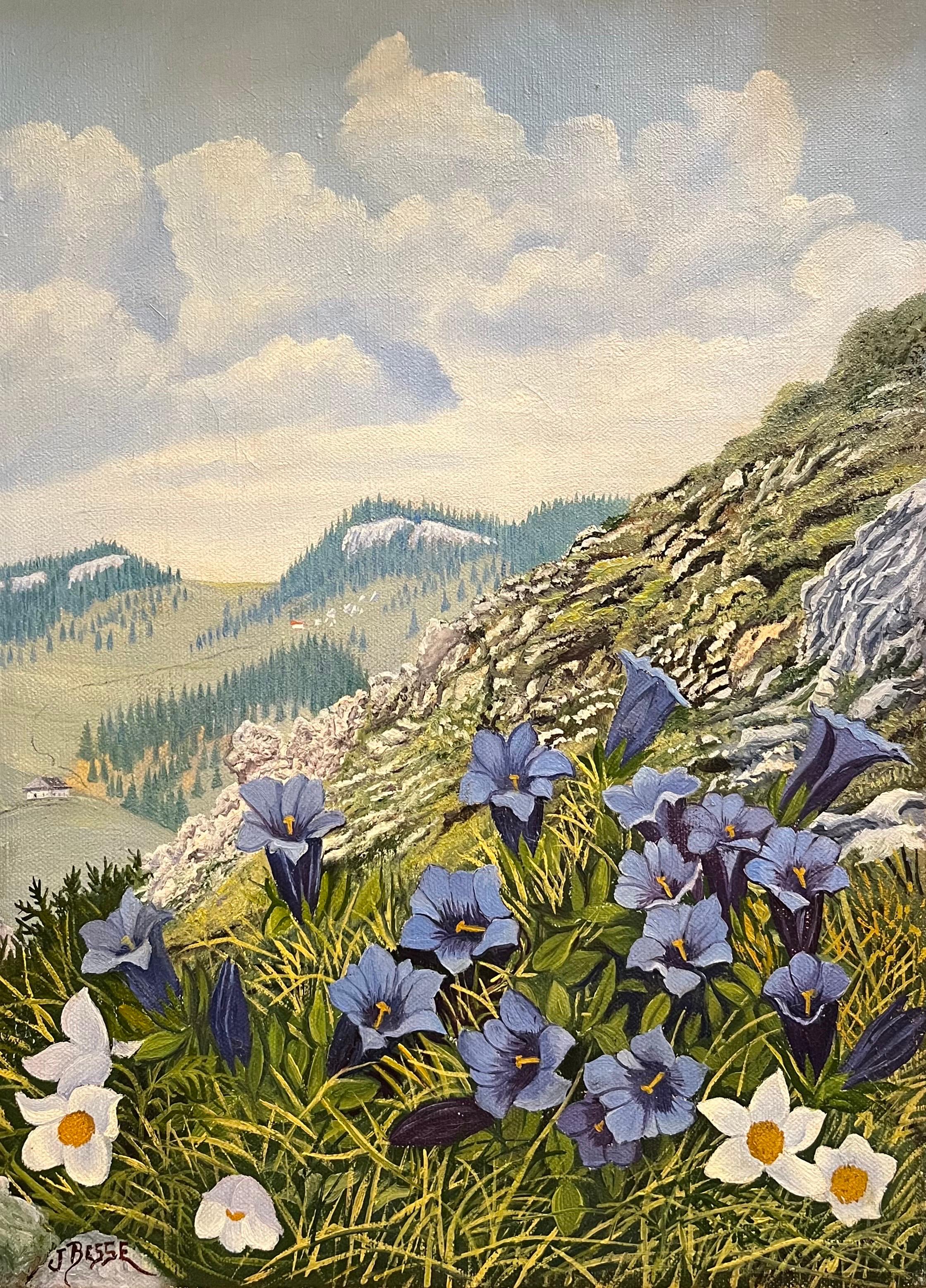Opera venduta con cornice (52 x 40 x 4 cm)

Jean Besse (nato nel 1898) è stato un pittore svizzero noto per i suoi paesaggi evocativi e le sue rappresentazioni serene della Nature. Allievo di Dietrich Adolf, Besse sviluppò uno stile che fondeva