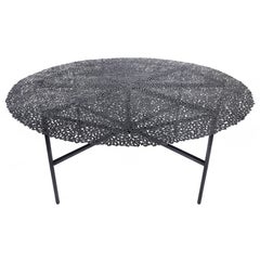 Jean Black Patina Bronze Dining Table by Fred and Juul