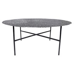 Jean Black Patina Bronze Dining Table by Fred and Juul