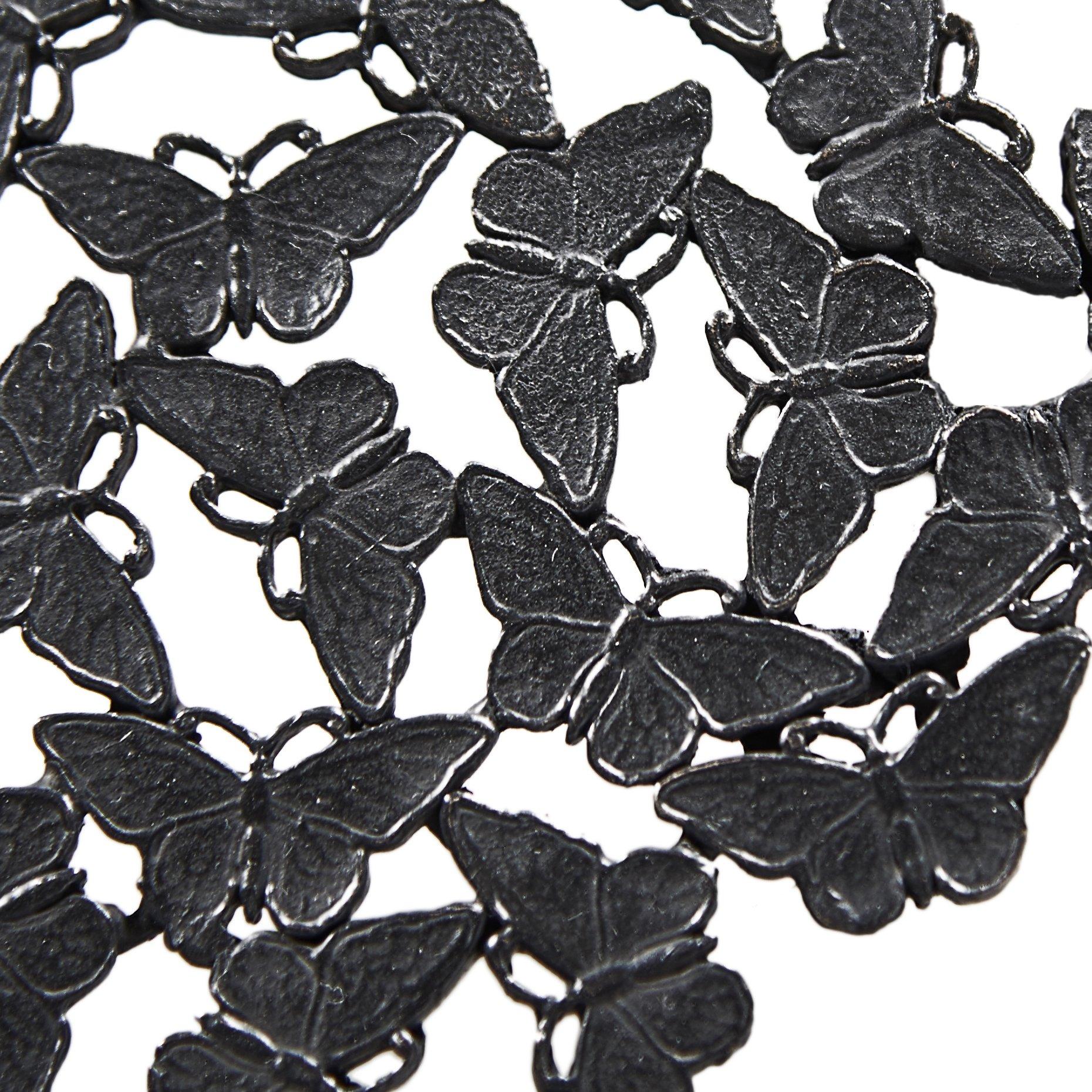 Modern Jean Blackened Bronze Lost Wax Cast Butterfly Wall Sculpture by Fred&Juul For Sale