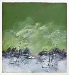 The Storm - Painting by Jean Boccacino - Early 20th Century