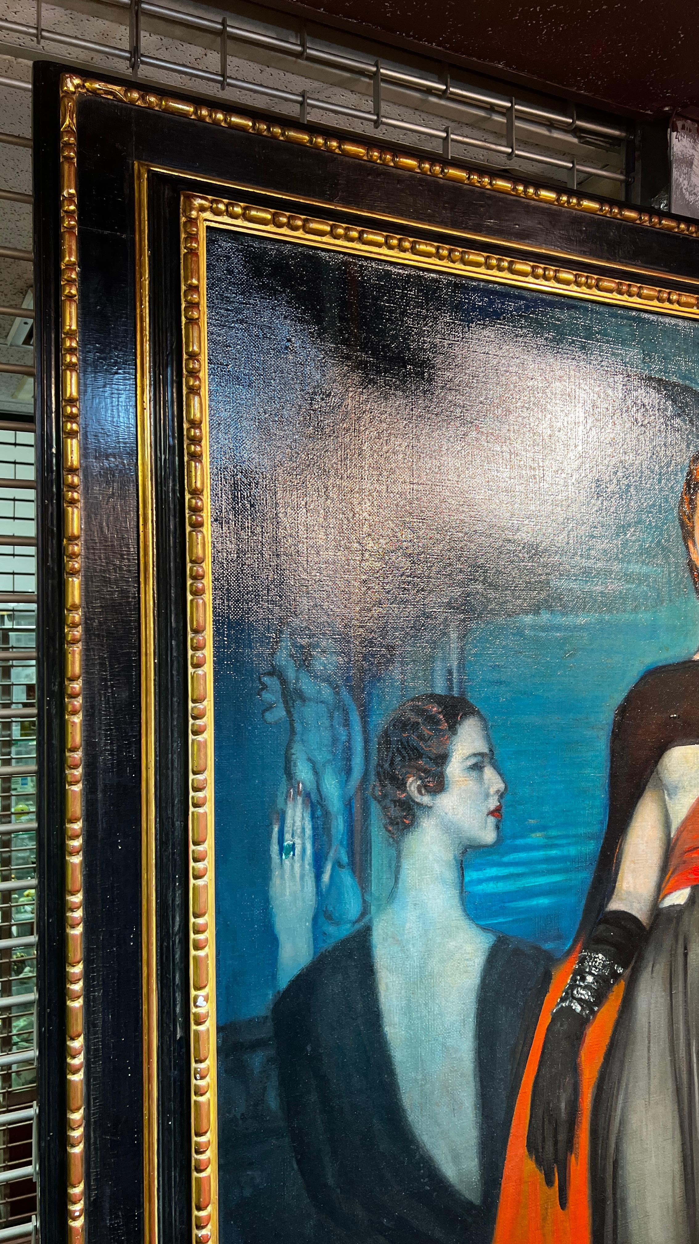 Jean Bonnardel Portrait by Federico Masses For Sale 6