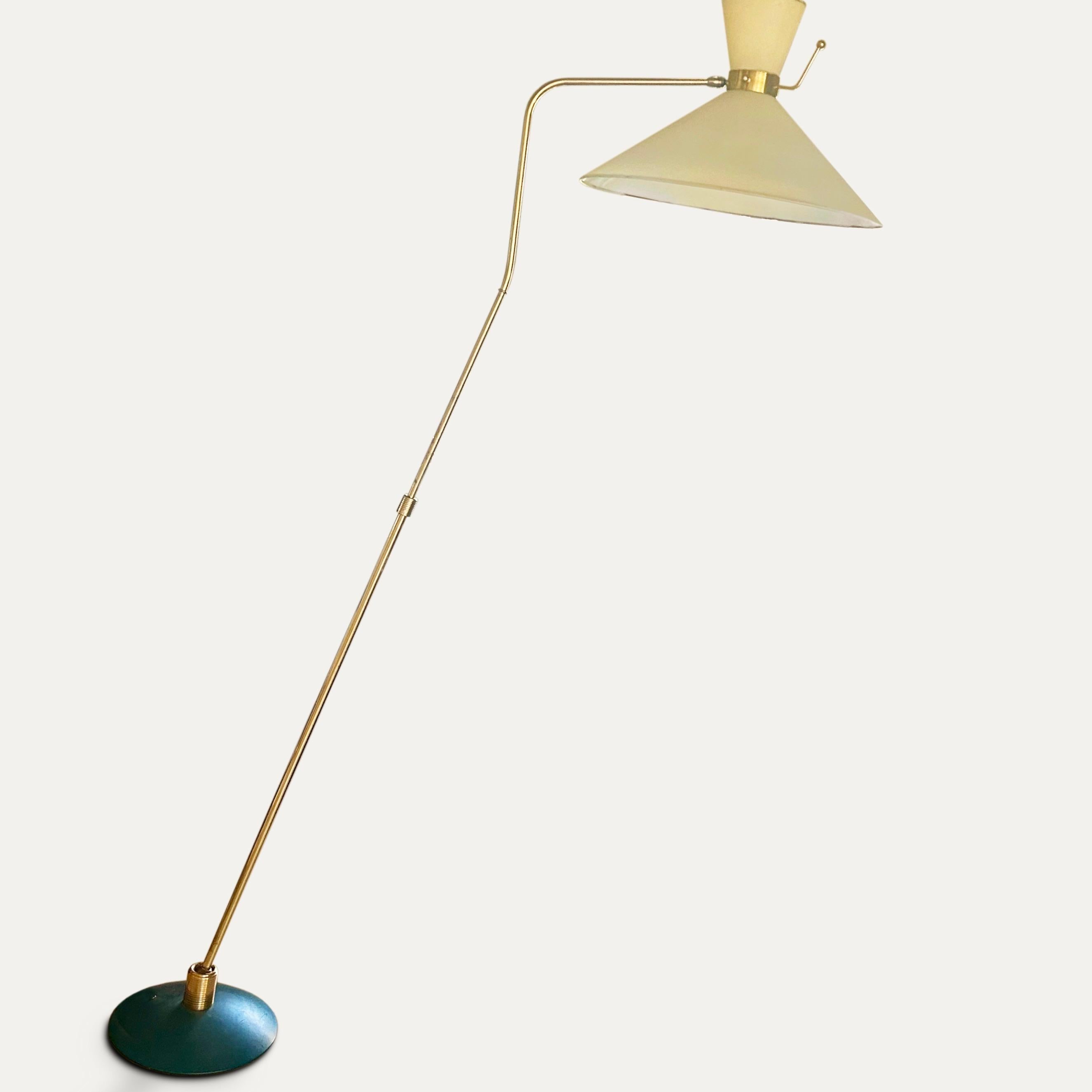 Jean Boris Lacroix Stehleuchte um 1950 im Angebot 4