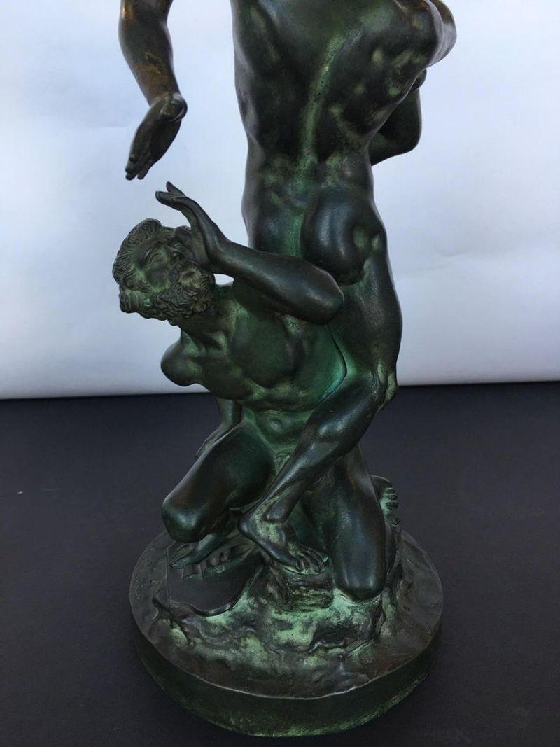 Italian Jean Boulogne Bronze Sculpture For Sale