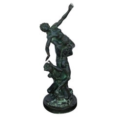Used Jean Boulogne Bronze Sculpture